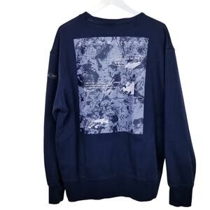 ADIDAS + PARLEY RUN FOR THE OCEANS Sweatshirt HR6991 Black Gray Lilac Size XL